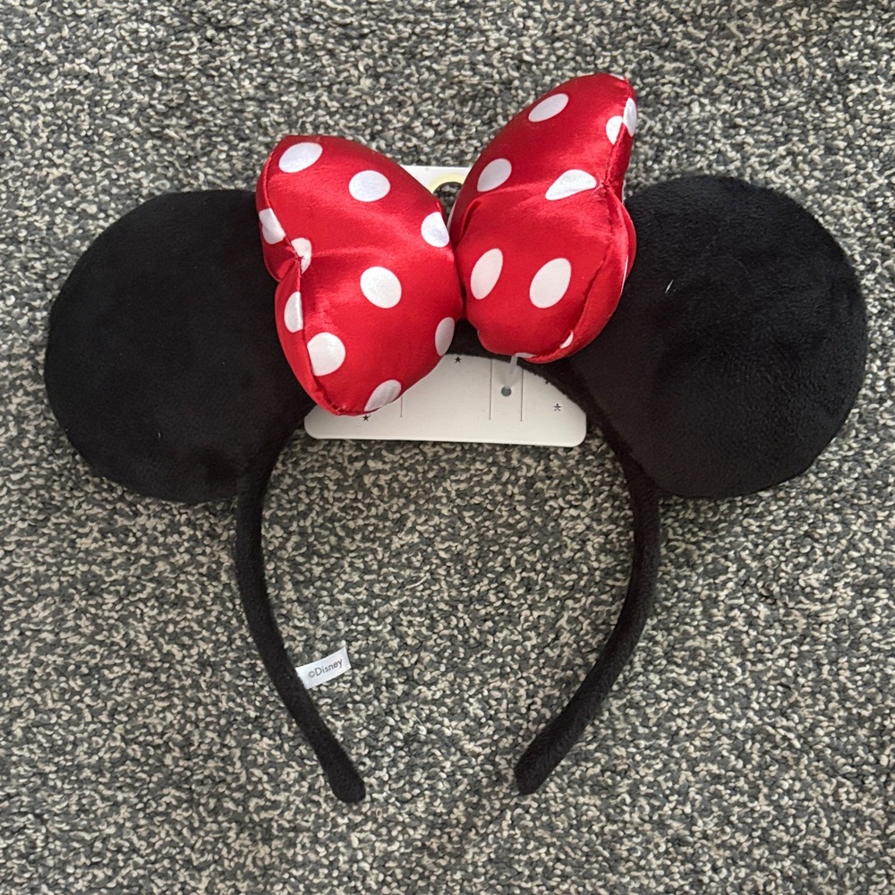 Primark Red and Black Minnie Mouse Ears